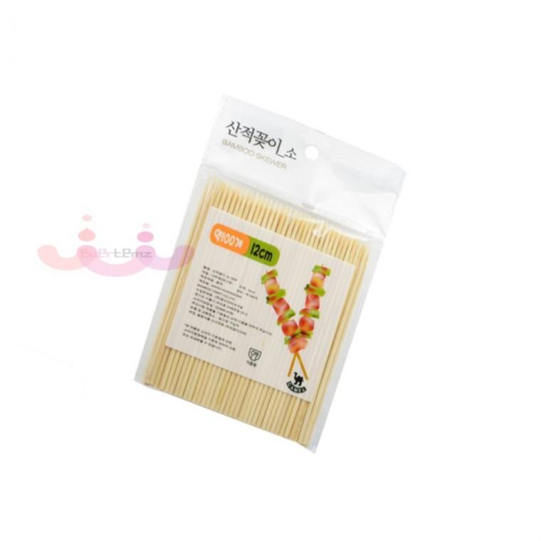 대나무 산적꼬지 12cm 100P 미니 일회용품 캠핑