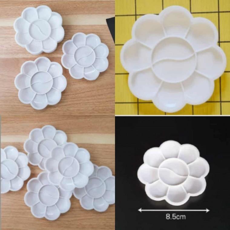 꽃 팔레트 휴대용파레트 수채화파렛트 유화파레트 아크릴팔레트 수채화파레트