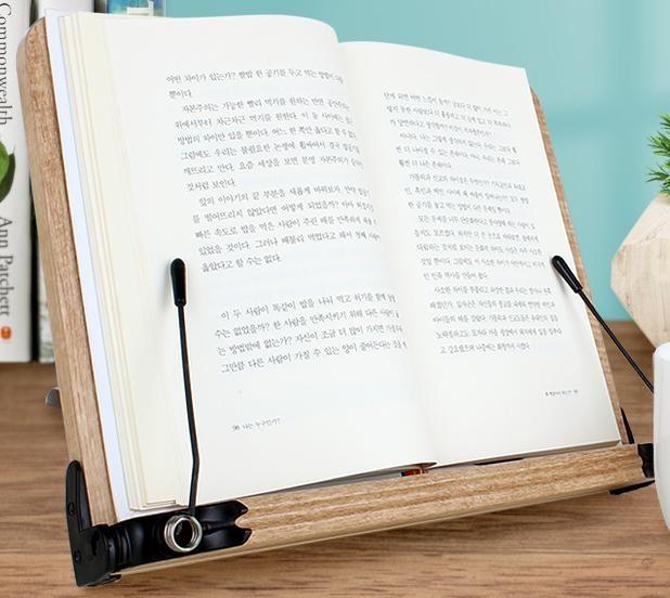 원목독서대 휴대용 노트북독서대 성경독서대