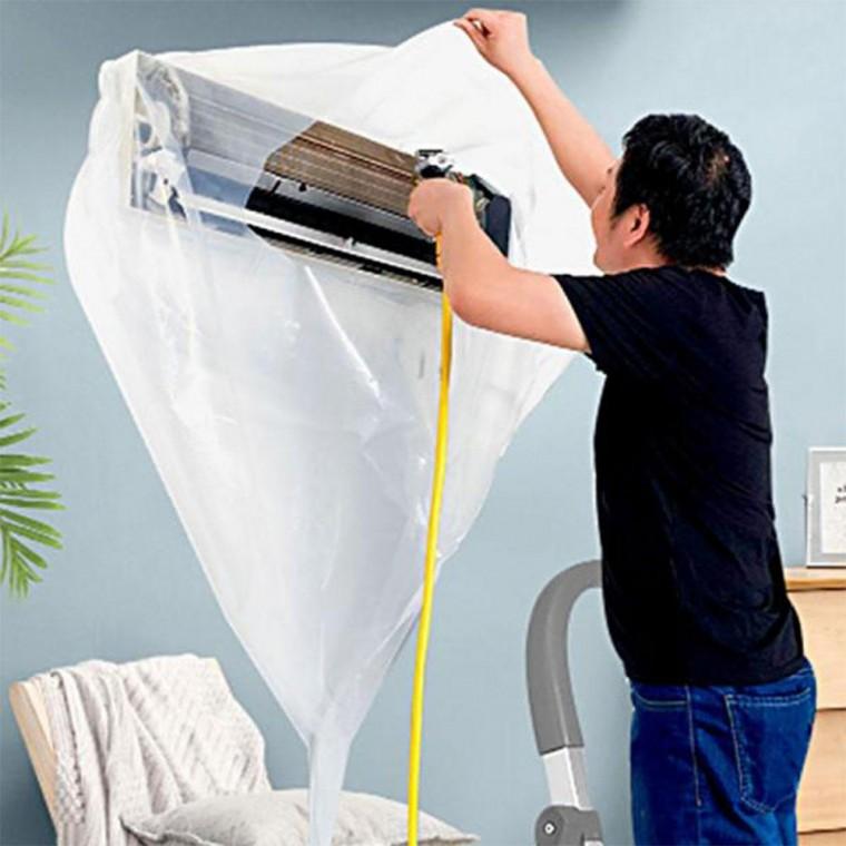 에어컨가대 DIY 셀프청소 방수커버 에어컨 셀프 벽걸이물 에어컨 벽걸이