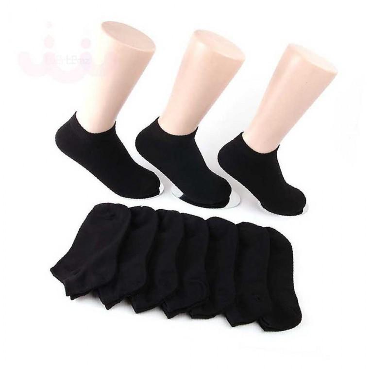 여성용 무지 발목양말 검정 10P 여자여름양말 여자면양말 국산양말