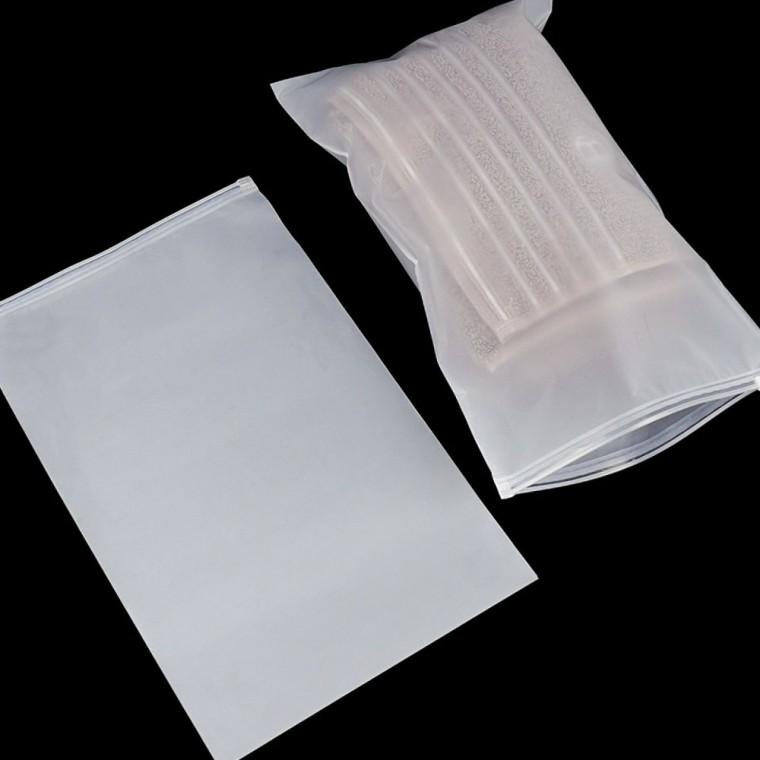 다용도지퍼백 지퍼백 20x30cm 반투명 의류 여행 정리 태블릿 노트 PVC 서류