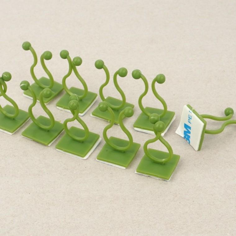 접착식후크 회전 주방 부착 가방 욕실 10P 후크 부착행거 정리 옷 모자 트위스트 걸이
