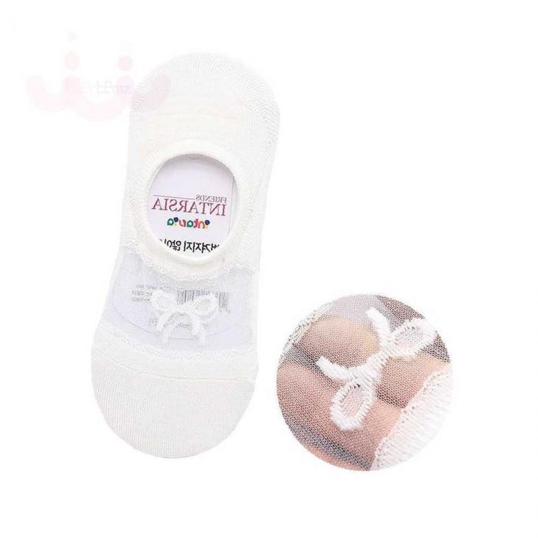여성 덧신양말 화이트 1P 패션양말 나들이양말 캐주얼양말