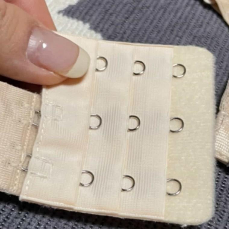 브라연장후크 3단 베이지 브라자끈 브라후크 브래지어연장