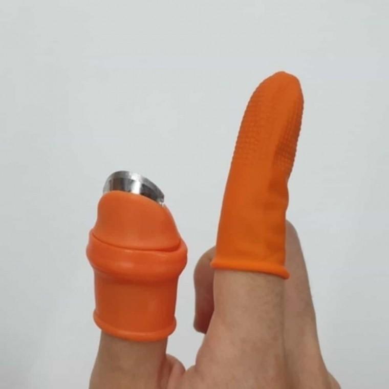 칼 골무 소 생강까기 실리콘골무 엄지손가락골무
