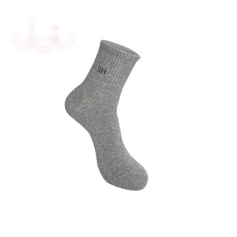 남자 캐주얼양말 회색 1P 면100양말 남성양말 스니커즈양말