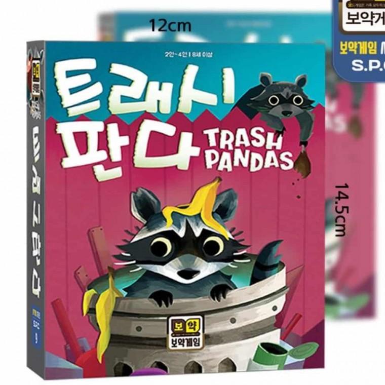 트래시판다 보드게임 퍼즐취미 3D입체퍼즐 어린이용퍼즐 퍼즐선물 퍼즐조립
