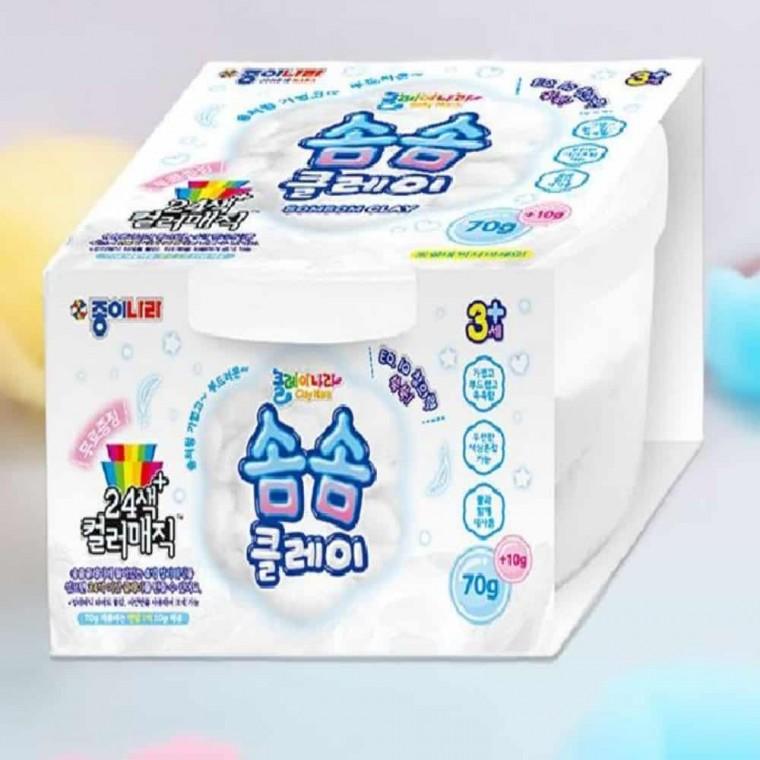 클레이 점토 70g 어린이점토 유아점토 클레이만들기 점토놀이 칼라점토