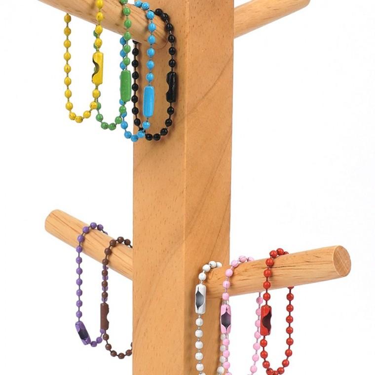 컬러 메탈 고리 열쇠 10cm 가방 연결 장식 볼체인 악세사리 군번줄
