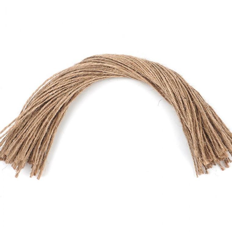 인테리어소품 25cm 마끈 100P 끈 공예 장식 선물 자연소재 포장 묶음