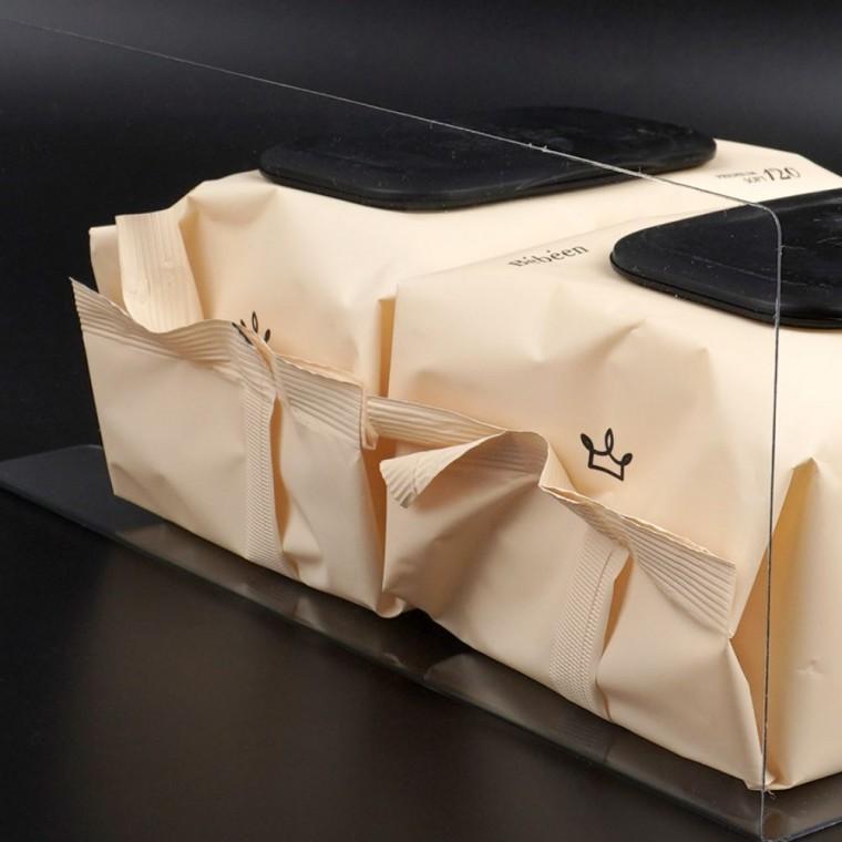 투명 L형 28x12cm 배치 칸막이 공간 구획 1P 정리 서랍 아크릴 분리