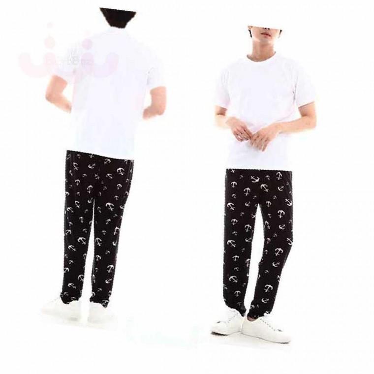 빅사이즈 아이스 쿨바지 9부 남성용 남자9부바지 9부여름바지 남자9부바지여름용