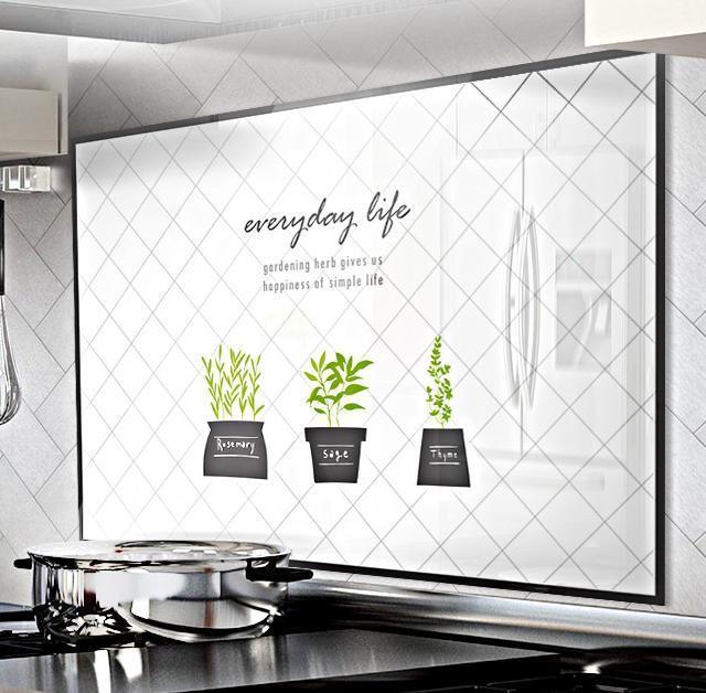 주방 아트보드 895x620mm 가스렌지벽면 주방강화유리