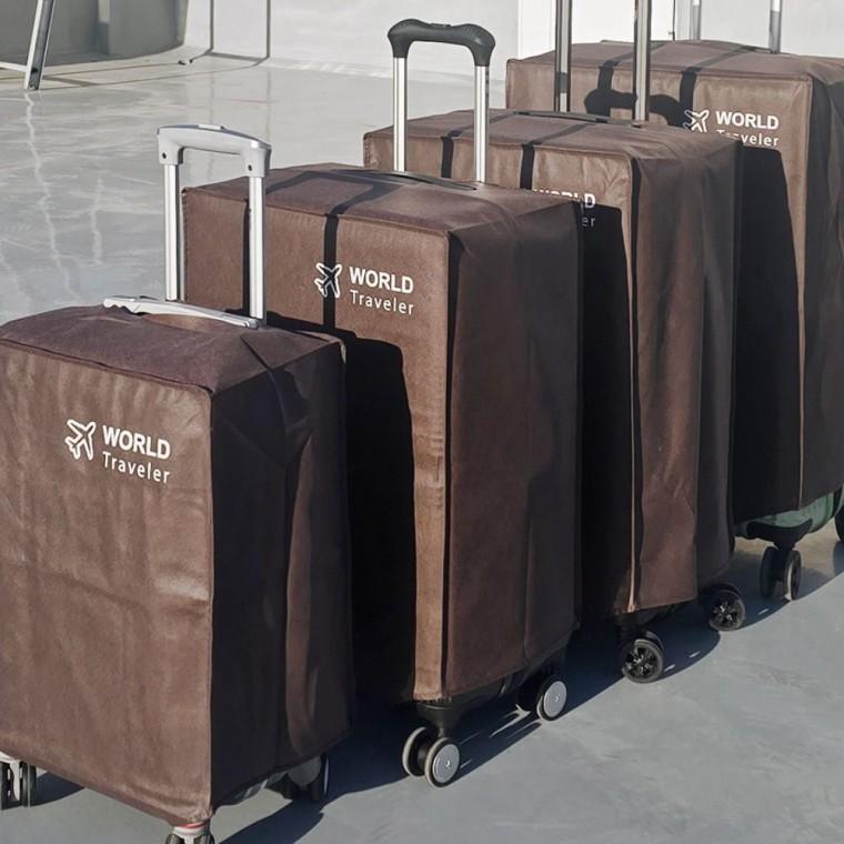 여행가방커버 여행 캐리어 공항 방진 소프트 씌우기 보호 짐가방 커버 방지 부직포