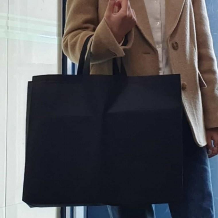 부직포쇼핑백 블랙 대 부직포백 고급쇼핑백 쇼핑가방