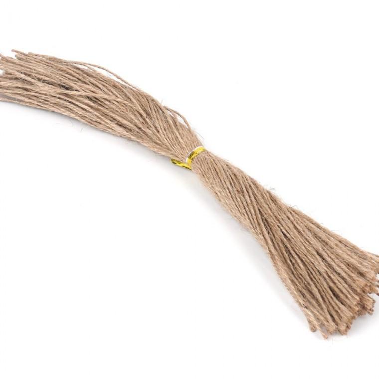 25cm 마끈 100P 포장 끈 장식 공예 자연소재 선물 묶음 노끈