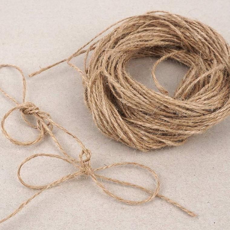 마끈 꼬임 밧줄 포장 장식 공예 DIY 자연소재 10m 15m 20m 손잡이끈