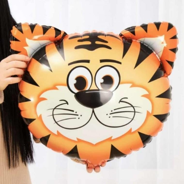 호일풍선 40cm (호랑이) 풍선데코 캐릭터풍선 풍선꾸미기 파티풍선 풍선장식