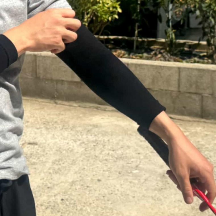 짧은 팔토시 검정 26cm 여성팔토시 문신가리기 문신가리개