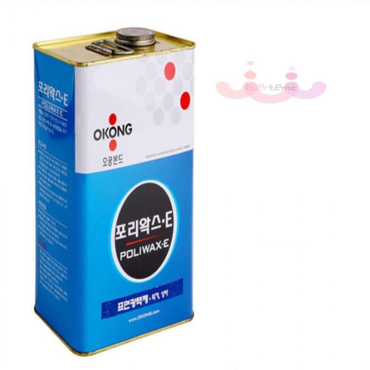 오공 포리왁스E 3.6L 표면광택제 가구광택제 마루보호용 상아