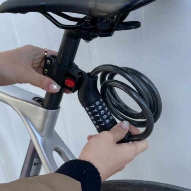 자전거비밀번호자물쇠 킥보드자물쇠 비밀번호키 도난방지