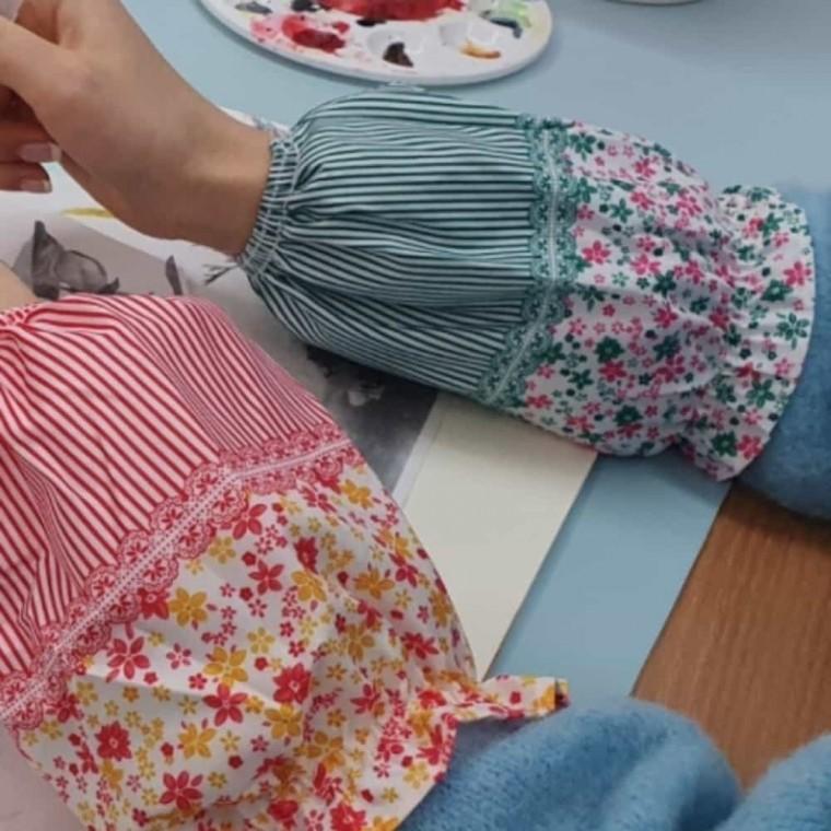 프릴 팔토시 반토시 손목토시 작업용토시 사무실팔토시