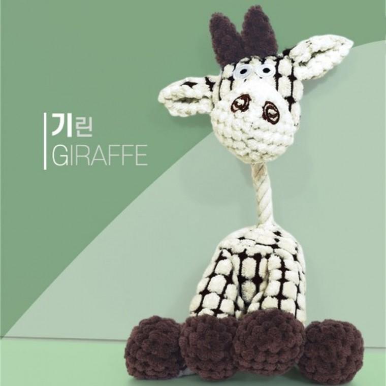 (2개묶음)도기프랜드 애착인형 (기린/아이보리)