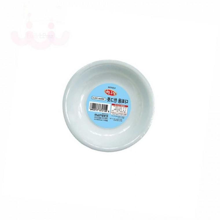 롯데 찬그릇 140mm 10P 다회용용기 캠핑접시 작은반찬그릇