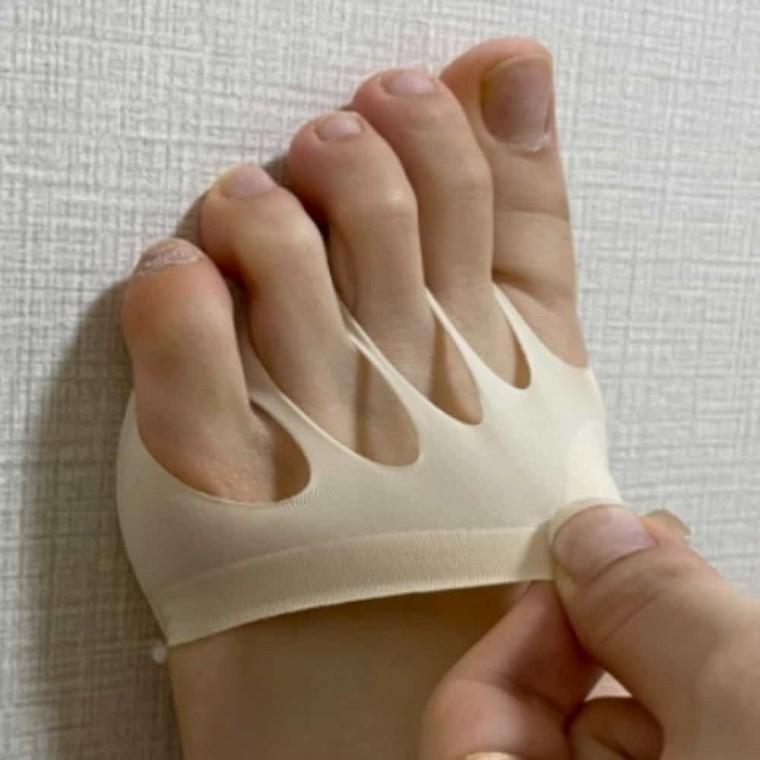 발가락 토우캡 반양말 살색 발앞꿈치패드 앞꿈치패드 발바닥보호대