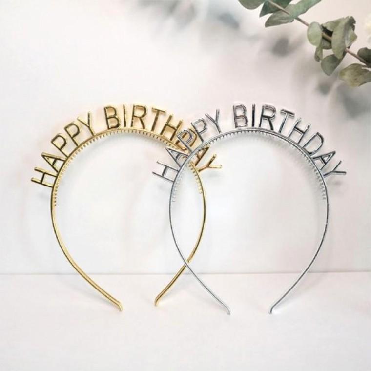 생일 머리띠 해피버스데이 생일파티 머리띠