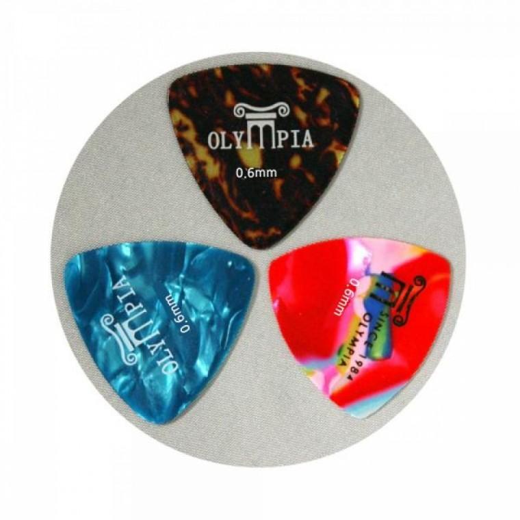 삼각 TRIANGLE 0.6mm Cjf205 통기타피크 기타용품