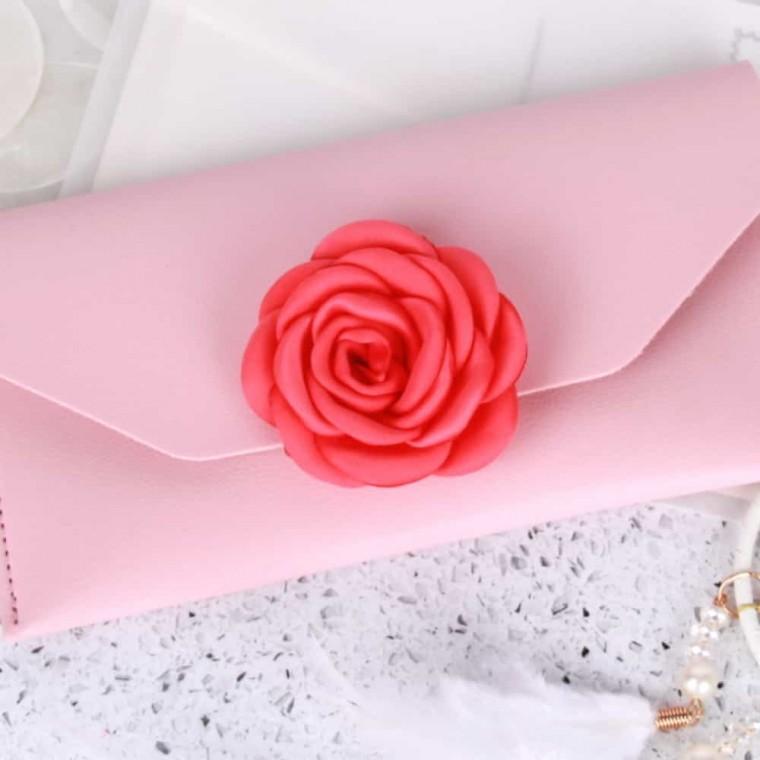 카멜리아 코사지 코랄핑크 6cm 행사코사지 헤어코사지 카멜리아꽃코사지