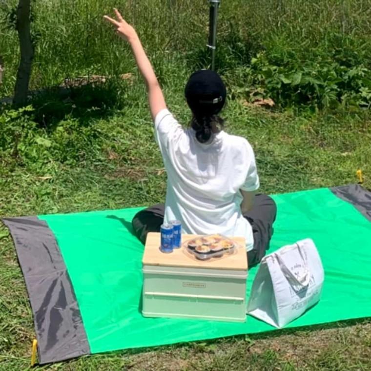 미니돗자리 그린 경량돗자리 등산용돗자리 휴대용돗자리
