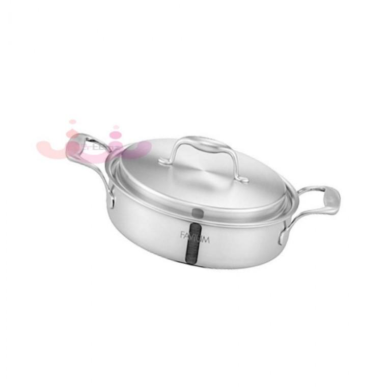 PN풍년 통5중 전골냄비 24cm 국수냄비 캠핑용 업소용전골냄비