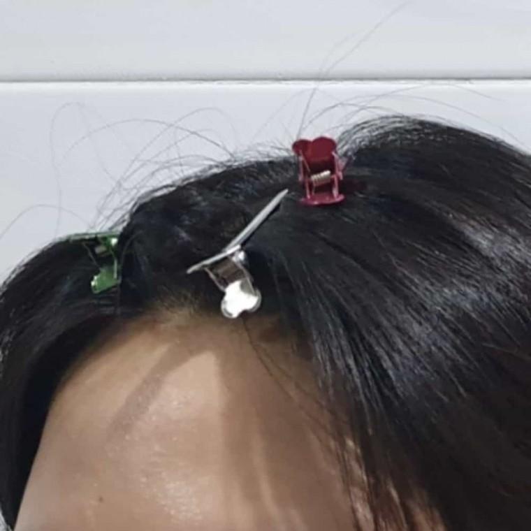집게핀 핀컬핀 5P 컬러핀 미니집게핀 헤어클립