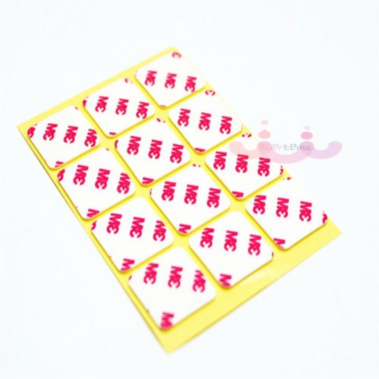 3M 사각 양면테이프 25x25mm 60P 스티커양면테이프 차량용양면테이프 테잎