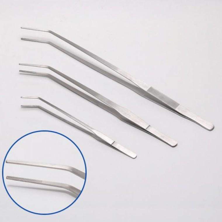 수초 심기 핀셋 38cm 곡선형 어항 꾸미기 청소 집게