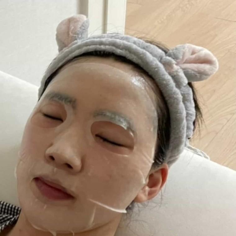 토끼 세안밴드 그레이 터번헤어밴드 여성넓은헤어밴드 수면머리띠