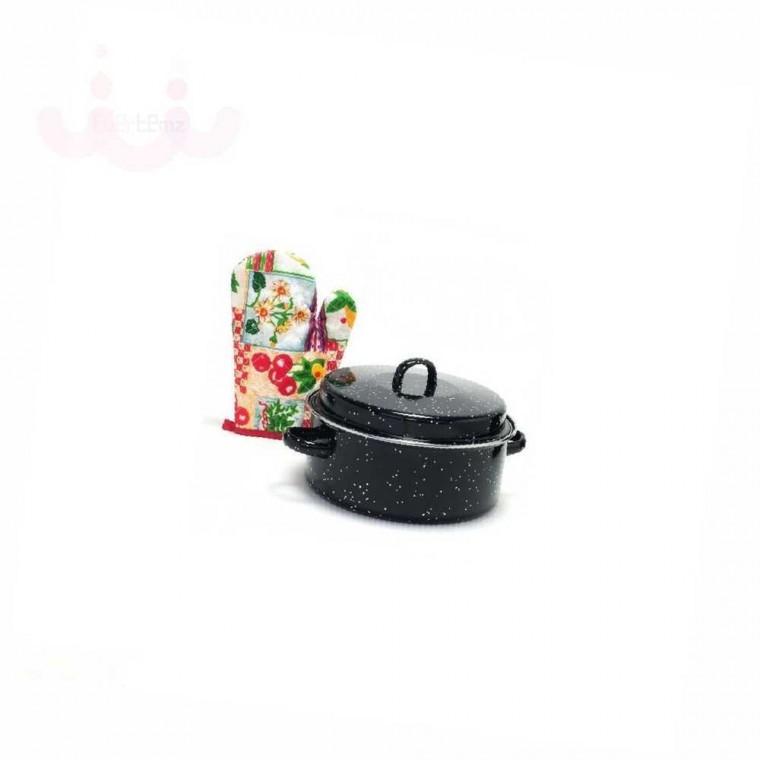 키친아트 직화 냄비 26cm 가성비좋은 깔끔한디자인 군고구마용직화냄비