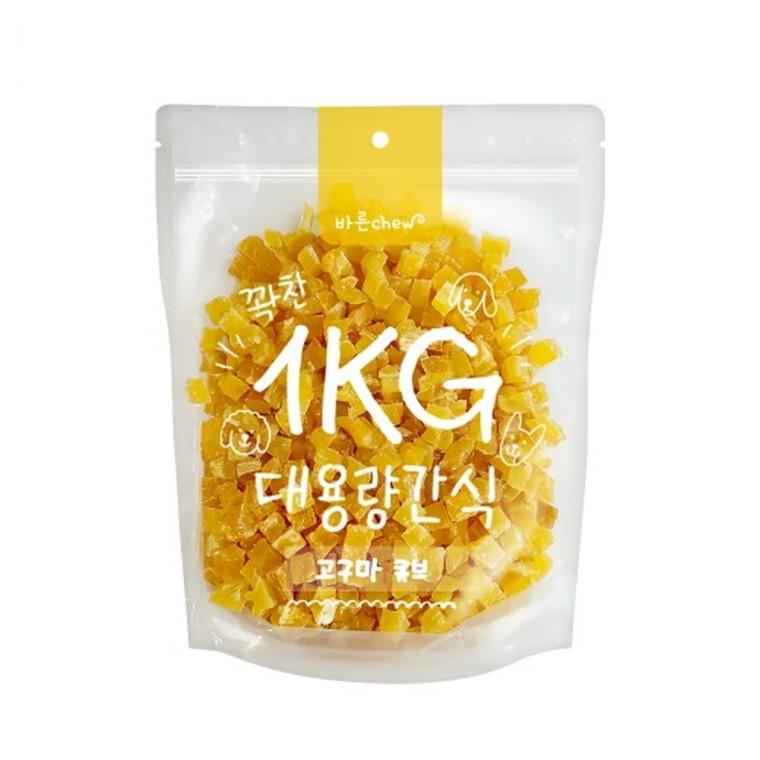 바른츄 고구마큐브1kg
