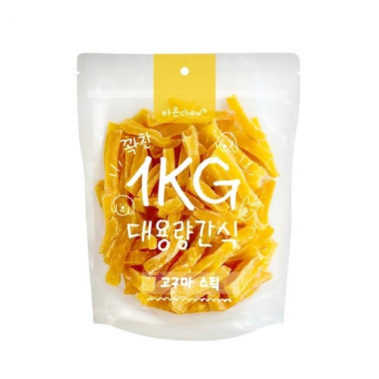 바른츄 고구마스틱1kg