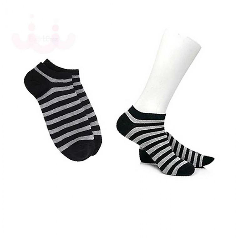 얼룩말 검회 남자발목양말 5P 남자단목양말 여름양말 남성단목양말 줄무늬양말