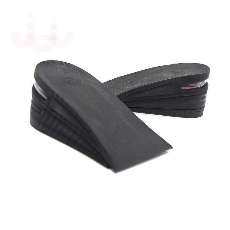 여성 중목양말 블랙 1P 쿠션깔창 스니커즈깔창 키높이깔창
