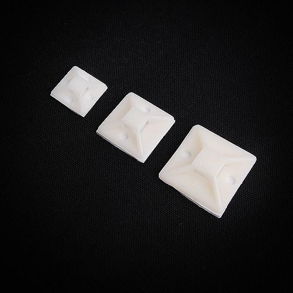 케이블타이마운트 양면접착 전선고정 옵션선택 50개입 CB 전기부품 전기자재 케이블타이홀더 전선정리용품