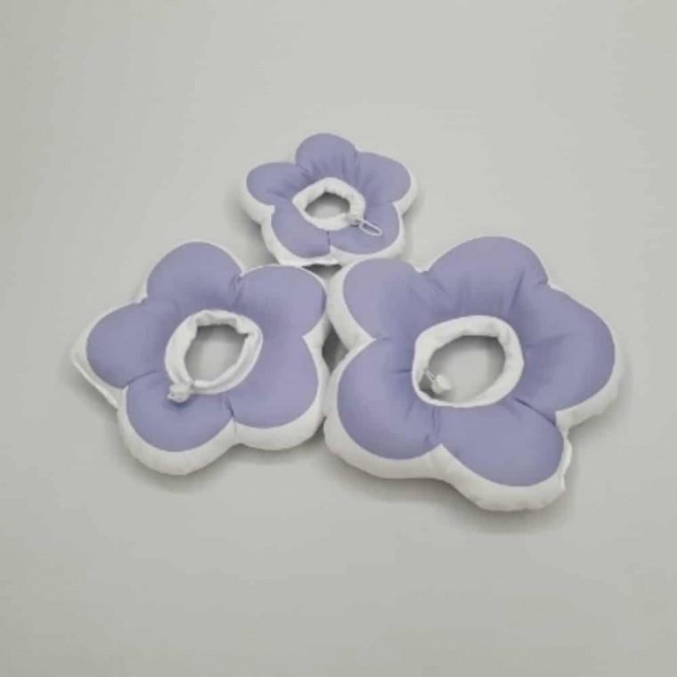 반려동물 넥카라 퍼플 S 애견넥카라 강아지중성화수술넥카라 반려견넥카라 강아지카라 쿠션넥카라