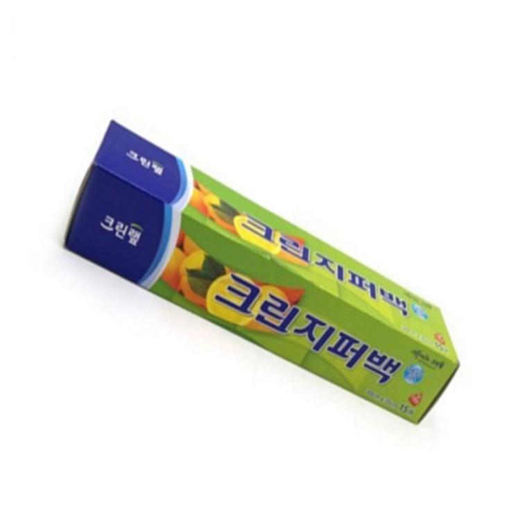 크린랩 지퍼백 30 x 35cm 투명비닐지퍼백 슬라이드백 식품용지퍼백