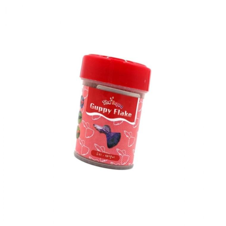 플레이크 구피 사료 25g 관상어먹이 플레이크사료 열대어사료