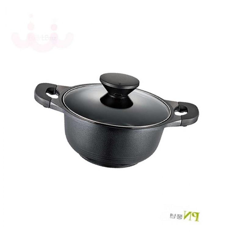 PN풍년 펄블랙 주물 IH 양수냄비 24cm 전골냄비 세라믹냄비 주방냄비