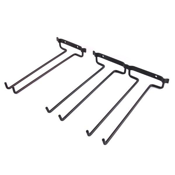 와인잔걸이 벽면용 브라운 260mm 옵션선택 CB 잔보관함 와인렉 와인걸이 와인잔보관 와인잔정리